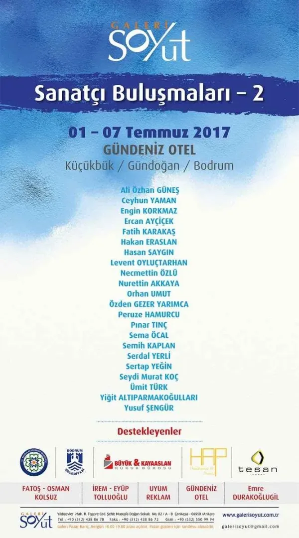 SANATÇI BULUŞMALARI - 2 — sergiden görünüm