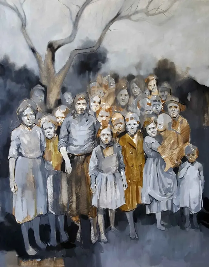 yakınlaştır "Rüya" eseri SEMA ÖCAL tarafından 150x120 cm ölçülerinde Tuval üzeri yağlı boya tekniği ile yapılmıştır.