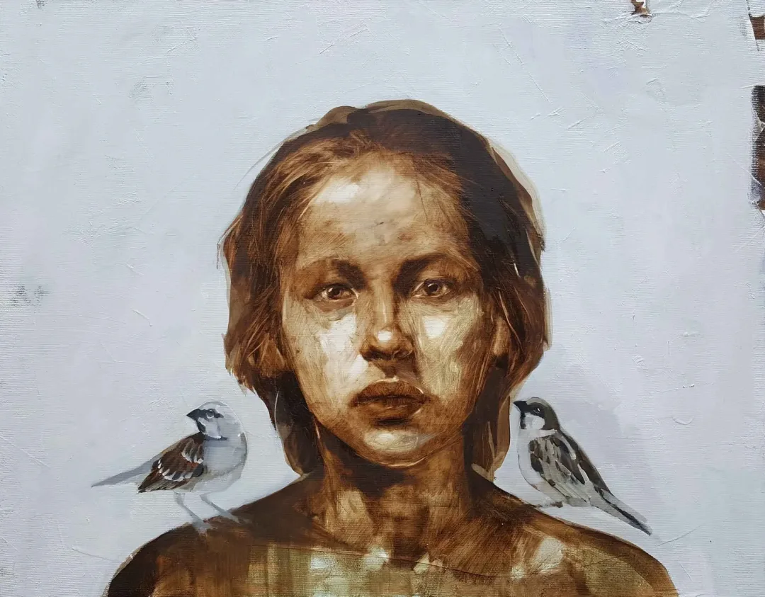 yakınlaştır "Portre" eseri SEMA ÖCAL tarafından 40x50 cm ölçülerinde Tuval üzeri yağlı boya tekniği ile yapılmıştır.