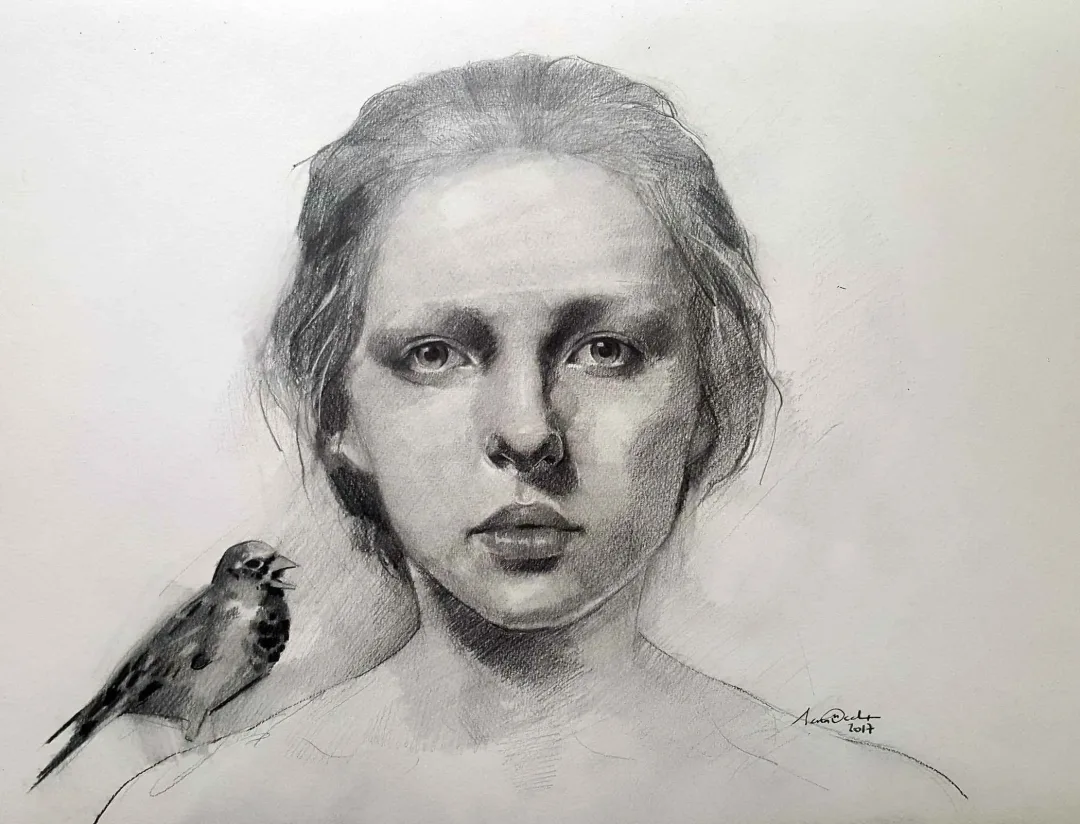 yakınlaştır "Portre" eseri SEMA ÖCAL tarafından 33x42 cm ölçülerinde Kağıda Kurşun kalem tekniği ile yapılmıştır.