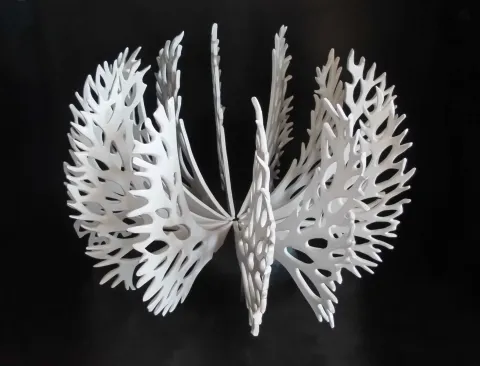 SEYHAN YILMAZ — “Hayat Ağacı”, 2014 "Hayat Ağacı" eseri SEYHAN YILMAZ tarafından 2014 yılında 42x26x29 cm ölçülerinde Vakumlu Kil, Elle Şekillendirme, 1100 °C tekniği ile yapılmıştır.