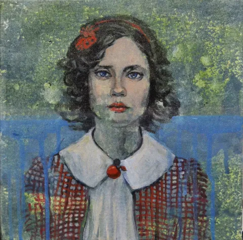 ŞİRİN YILMAZ — “Deniz”, 2017 "Deniz" eseri ŞİRİN YILMAZ tarafından 2017 yılında 25x25 cm ölçülerinde Tuval üzeri akrilik boya tekniği ile yapılmıştır.
