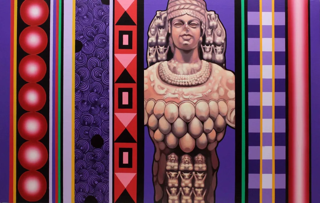 yakınlaştır "Bereket" eseri ŞÜKRÜ KARAKUŞ tarafından 2016 yılında 115x180 cm ölçülerinde Tuvale üzeri akrilik boya tekniği ile yapılmıştır.
