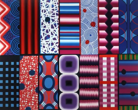 ŞÜKRÜ KARAKUŞ — “Benim Müzelerim”, 2015 "Benim Müzelerim" eseri ŞÜKRÜ KARAKUŞ tarafından 2015 yılında 200x250 cm ölçülerinde Tuvale üzeri akrilik boya tekniği ile yapılmıştır.