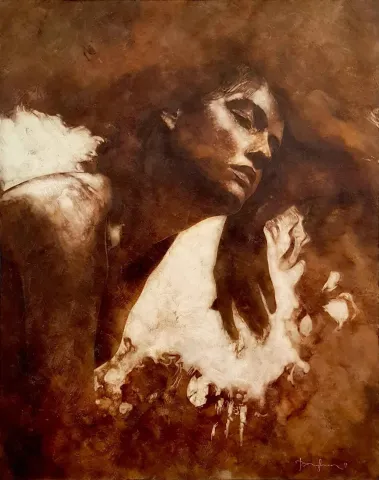 TALAT AYHAN — “Şakül” "Şakül" eseri TALAT AYHAN tarafından 92x73 cm ölçülerinde Tuval üzeri karışık teknik tekniği ile yapılmıştır.