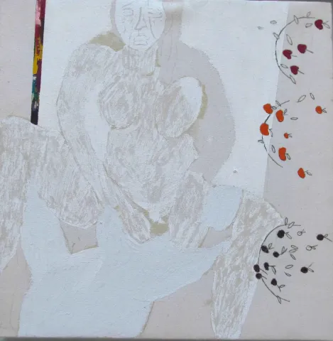YALDA JAFARİ YAGHİN — “İsimsiz”, 2017 "İsimsiz" eseri YALDA JAFARİ YAGHİN tarafından 2017 yılında 40x40 cm ölçülerinde Tuval üzeri yağlı boya tekniği ile yapılmıştır.