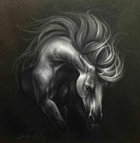 "isimsiz" eseri BEHZAT FEYZULLAH tarafından 2017 yılında 25x25 cm ölçülerinde Tuval üzeri yağlı boya tekniği ile yapılmıştır.