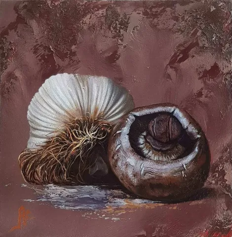 HÜSEYİN FEYZULLAH — “isimsiz”, 2017 "isimsiz" eseri HÜSEYİN FEYZULLAH tarafından 2017 yılında 25x25 cm ölçülerinde Tuval üzeri yağlı boya tekniği ile yapılmıştır.