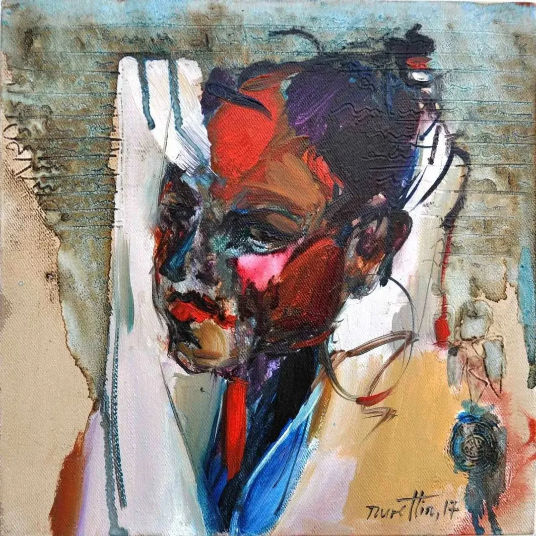 NURETTİN AKKAYA — “isimsiz”, 2017 "isimsiz" eseri NURETTİN AKKAYA tarafından 2017 yılında 25x25 cm ölçülerinde Tuval üzeri yağlı boya tekniği ile yapılmıştır.