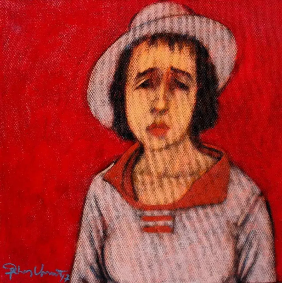 "isimsiz" eseri ORHAN UMUT tarafından 2017 yılında 25x25 cm ölçülerinde Tuval üzeri akrilik boya tekniği ile yapılmıştır.