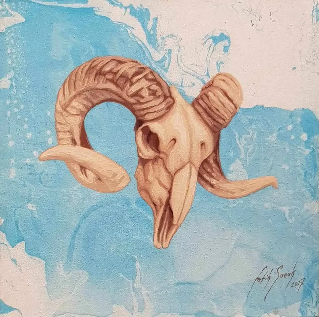 yakınlaştır "isimsiz" eseri FATİH SAZAK tarafından 2017 yılında 25x25 cm ölçülerinde Tuval üzeri yağlı boya tekniği ile yapılmıştır.