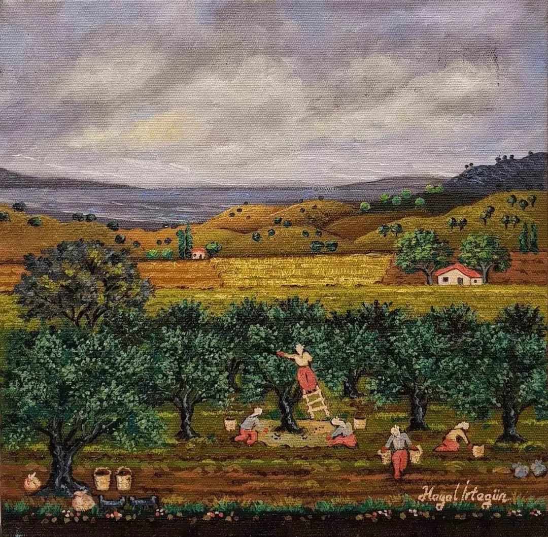 "isimsiz" eseri HAYAL İRTEGÜN tarafından 2017 yılında 25x25 cm ölçülerinde Tuval üzeri yağlı boya tekniği ile yapılmıştır.