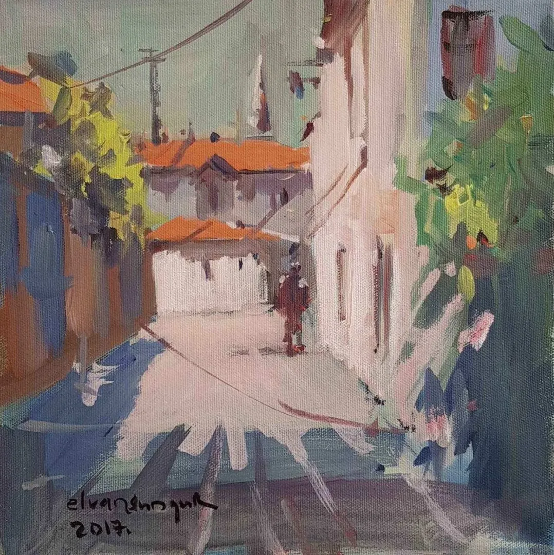 yakınlaştır "isimsiz" eseri ELVAN SUNGUR tarafından 2017 yılında 25x25 cm ölçülerinde Tuval üzeri yağlı boya tekniği ile yapılmıştır.