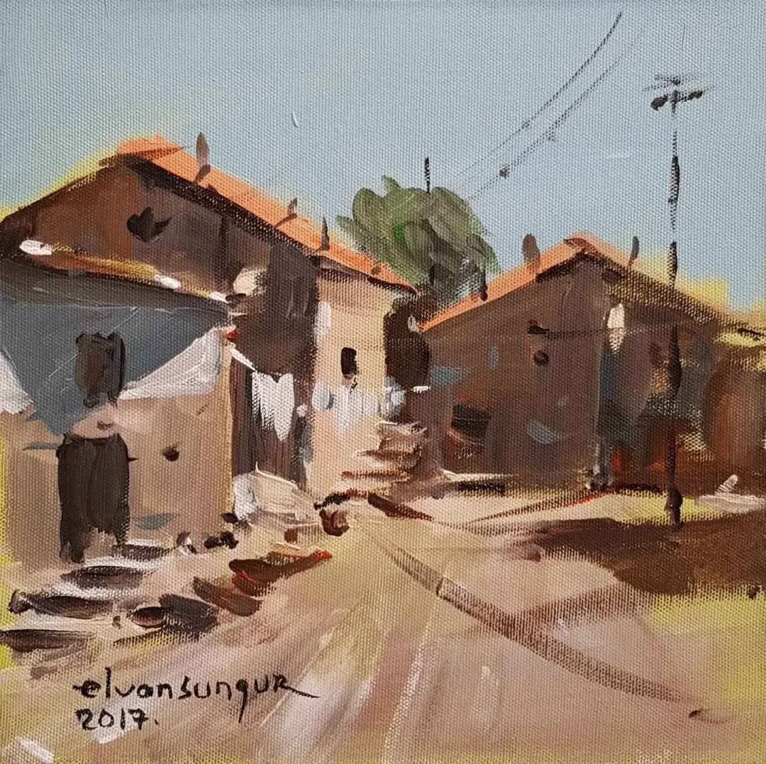 yakınlaştır "isimsiz" eseri ELVAN SUNGUR tarafından 2017 yılında 25x25 cm ölçülerinde Tuval üzeri yağlı boya tekniği ile yapılmıştır.