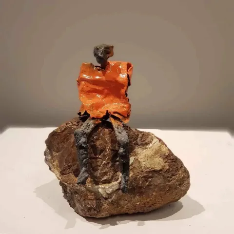MURAT YILDIRIMÇAKAR — “isimsiz”, 2017 "isimsiz" eseri MURAT YILDIRIMÇAKAR tarafından 2017 yılında Metal tekniği ile yapılmıştır.