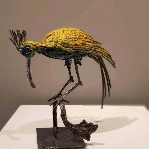 MURAT YILDIRIMÇAKAR — “isimsiz”, 2017 "isimsiz" eseri MURAT YILDIRIMÇAKAR tarafından 2017 yılında Metal tekniği ile yapılmıştır.