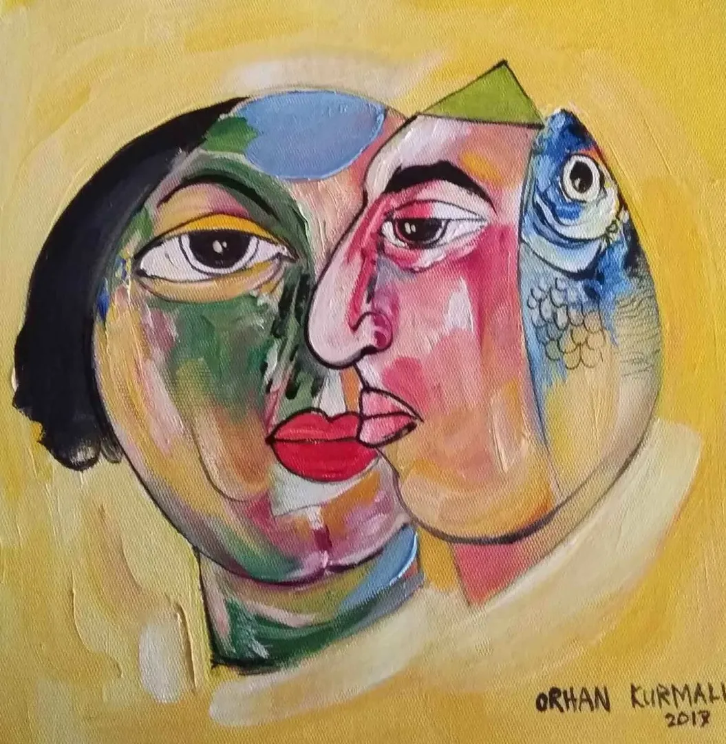 "isimsiz" eseri ORHAN KURMALI tarafından 2017 yılında 25x25 cm ölçülerinde Tuval üzeri yağlı boya tekniği ile yapılmıştır.