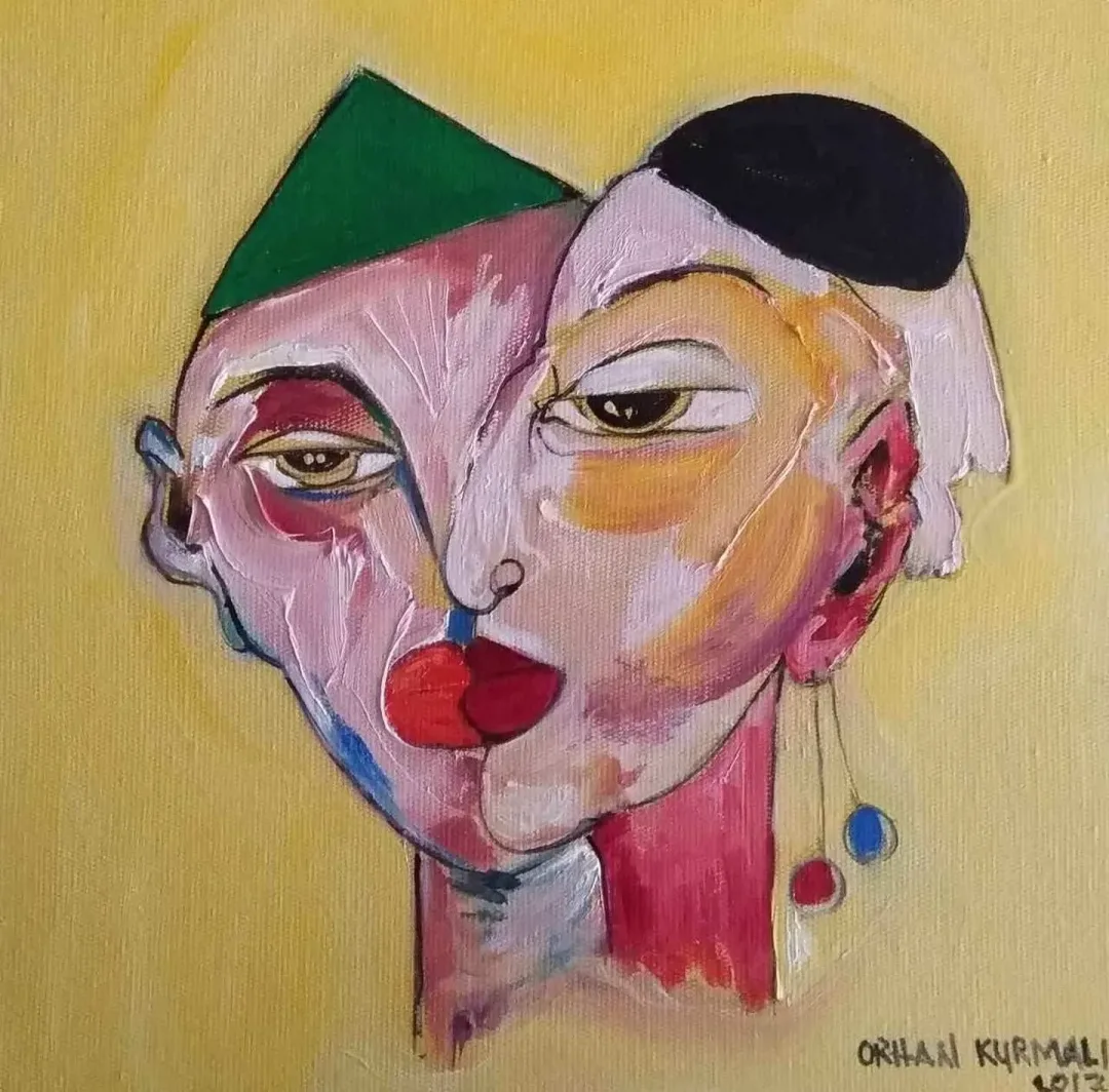 "isimsiz" eseri ORHAN KURMALI tarafından 2017 yılında 25x25 cm ölçülerinde Tuval üzeri yağlı boya tekniği ile yapılmıştır.