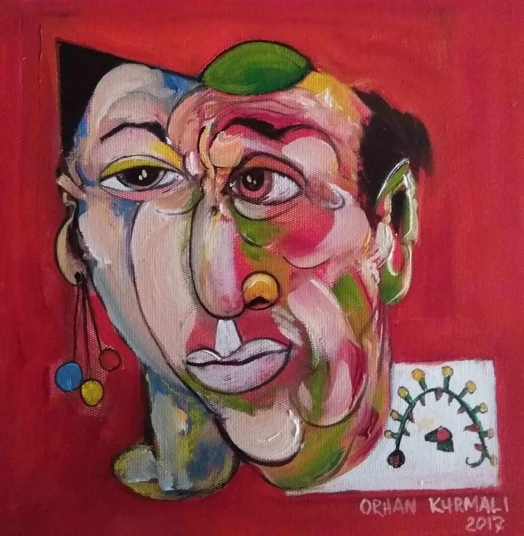 "isimsiz" eseri ORHAN KURMALI tarafından 2017 yılında 25x25 cm ölçülerinde Tuval üzeri yağlı boya tekniği ile yapılmıştır.