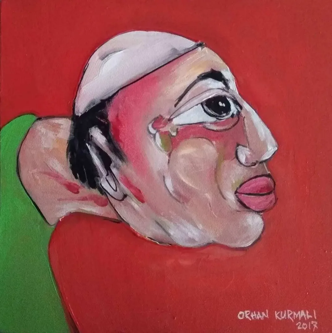 "isimsiz" eseri ORHAN KURMALI tarafından 2017 yılında 25x25 cm ölçülerinde Tuval üzeri yağlı boya tekniği ile yapılmıştır.