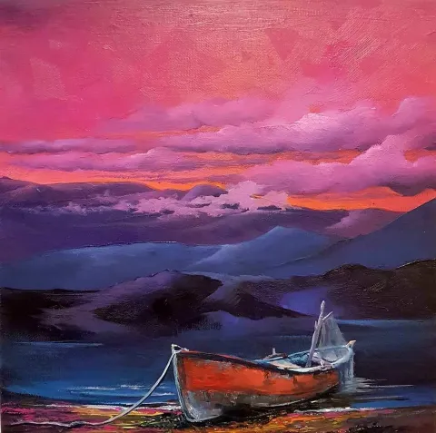MEHMET EMİN ÖZER — “isimsiz”, 2017 "isimsiz" eseri MEHMET EMİN ÖZER tarafından 2017 yılında 25x25 cm ölçülerinde Tuval üzeri yağlı boya tekniği ile yapılmıştır.
