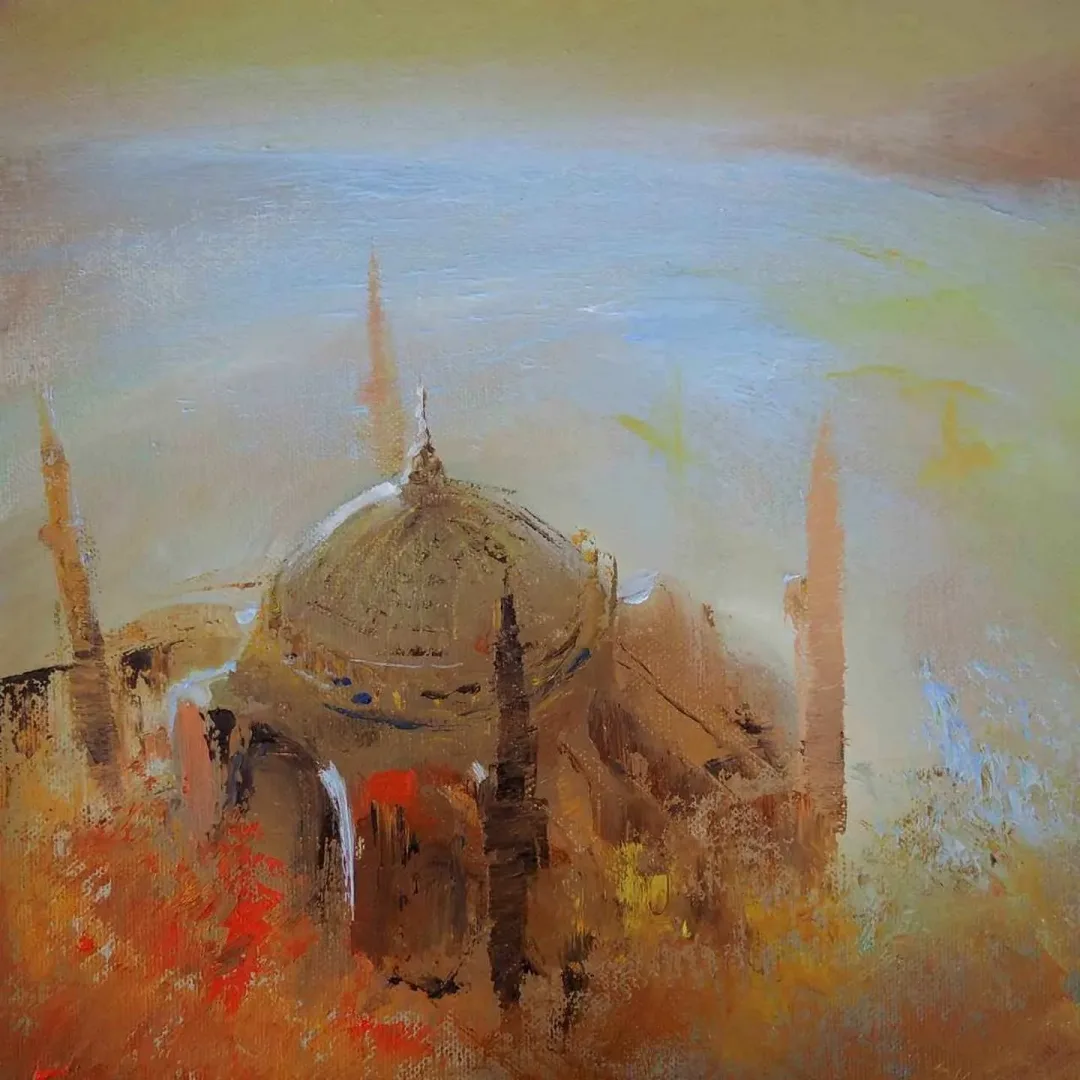 "isimsiz" eseri YUSUF ŞENGÜR tarafından 2017 yılında 25x25 cm ölçülerinde Tuval üzeri yağlı boya tekniği ile yapılmıştır.
