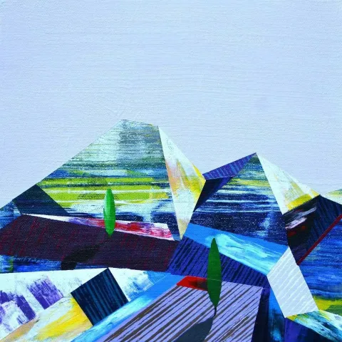 ÜMİT TÜRK — “isimsiz”, 2017 "isimsiz" eseri ÜMİT TÜRK tarafından 2017 yılında 25x25 cm ölçülerinde Tuval üzeri akrilik boya tekniği ile yapılmıştır.