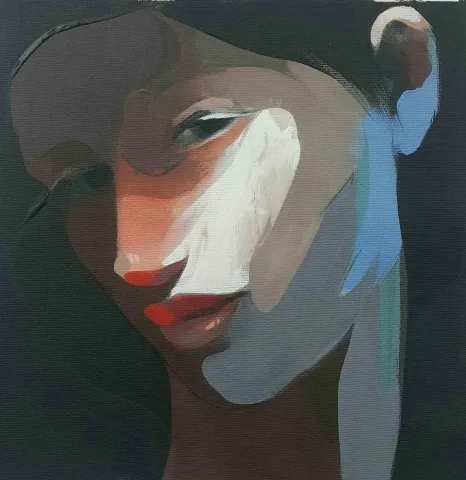 HAKAN ERASLAN — “isimsiz”, 2017 "isimsiz" eseri HAKAN ERASLAN tarafından 2017 yılında 25x25 cm ölçülerinde Tuval üzeri akrilik boya tekniği ile yapılmıştır.
