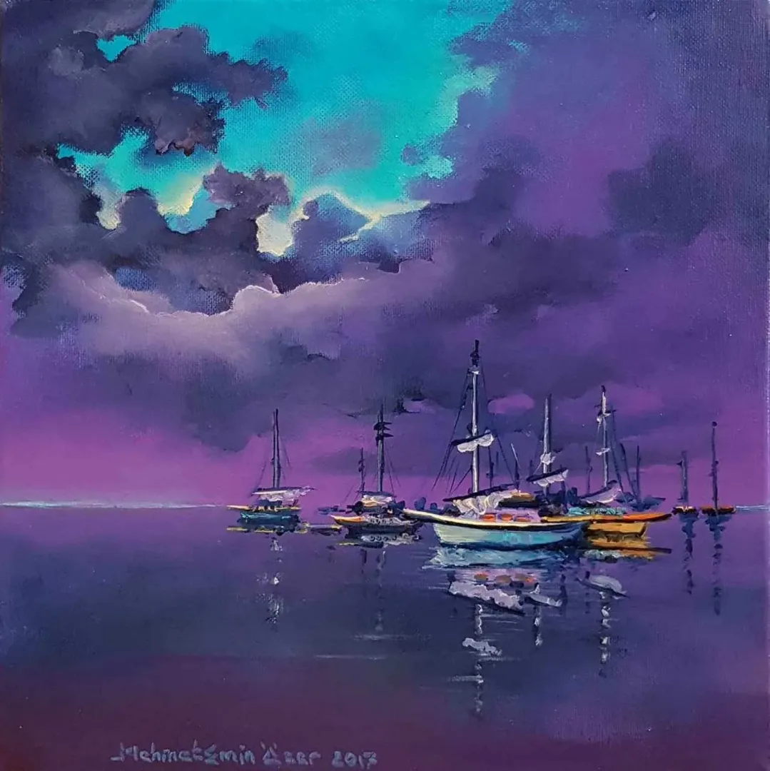yakınlaştır "isimsiz" eseri MEHMET EMİN ÖZER tarafından 2017 yılında 25x25 cm ölçülerinde Tuval üzeri yağlı boya tekniği ile yapılmıştır.