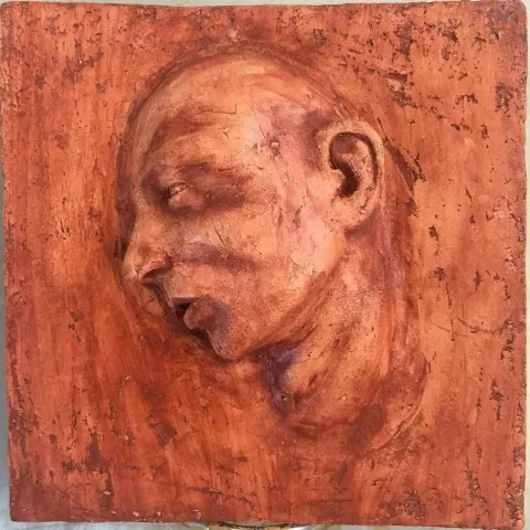 "isimsiz" eseri BERKAY BAYRAM tarafından 2017 yılında 25x25 cm ölçülerinde Seramik tekniği ile yapılmıştır.