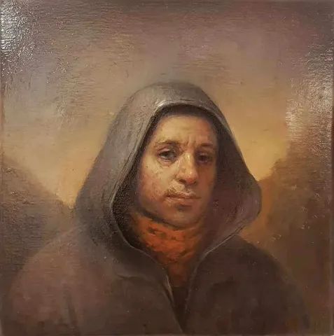 SERTAP YEĞİN — “isimsiz”, 2017 "isimsiz" eseri SERTAP YEĞİN tarafından 2017 yılında 25x25 cm ölçülerinde Tuval üzeri yağlı boya tekniği ile yapılmıştır.