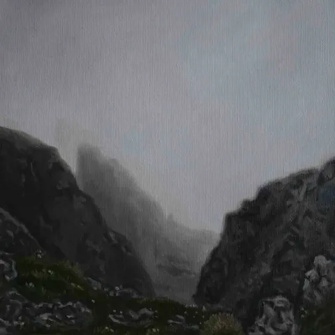 MEDİNE ÖZEN — “isimsiz”, 2017 "isimsiz" eseri MEDİNE ÖZEN tarafından 2017 yılında 25x25 cm ölçülerinde Tuval üzeri yağlı boya tekniği ile yapılmıştır.