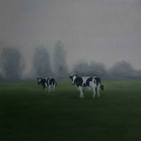 MEDİNE ÖZEN — “isimsiz”, 2017 "isimsiz" eseri MEDİNE ÖZEN tarafından 2017 yılında 25x25 cm ölçülerinde Tuval üzeri yağlı boya tekniği ile yapılmıştır.