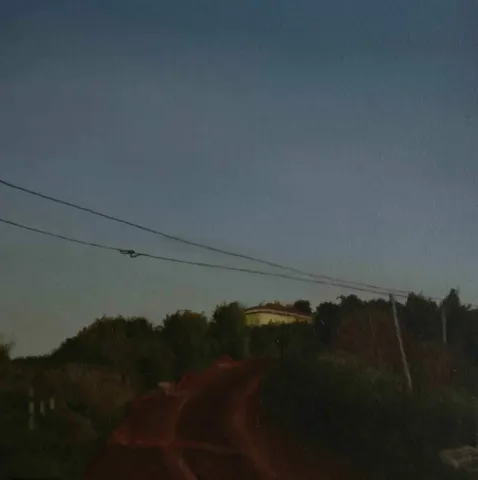 MEDİNE ÖZEN — “isimsiz”, 2017 "isimsiz" eseri MEDİNE ÖZEN tarafından 2017 yılında 25x25 cm ölçülerinde Tuval üzeri yağlı boya tekniği ile yapılmıştır.
