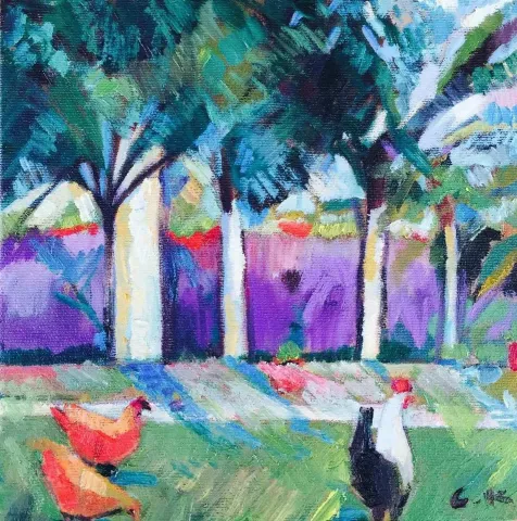 CEVDET KOCAMAN — “isimsiz”, 2017 "isimsiz" eseri CEVDET KOCAMAN tarafından 2017 yılında 25x25 cm ölçülerinde Tuval üzeri yağlı boya tekniği ile yapılmıştır.