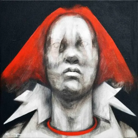 CEYHUN YAMAN — “isimsiz”, 2017 "isimsiz" eseri CEYHUN YAMAN tarafından 2017 yılında 25x25 cm ölçülerinde Tuval üzeri yağlı boya tekniği ile yapılmıştır.