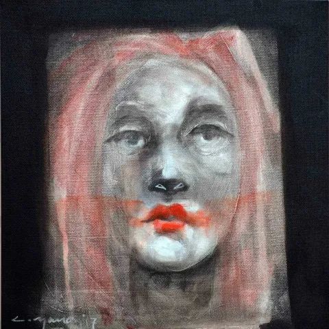 CEYHUN YAMAN — “isimsiz”, 2017 "isimsiz" eseri CEYHUN YAMAN tarafından 2017 yılında 25x25 cm ölçülerinde Tuval üzeri yağlı boya tekniği ile yapılmıştır.