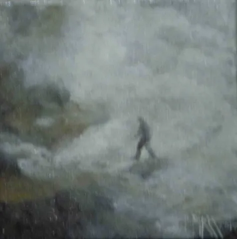 HASAN MİRZA — “isimsiz”, 2017 "isimsiz" eseri HASAN MİRZA tarafından 2017 yılında 25x25 cm ölçülerinde Tuval üzeri yağlı boya tekniği ile yapılmıştır.