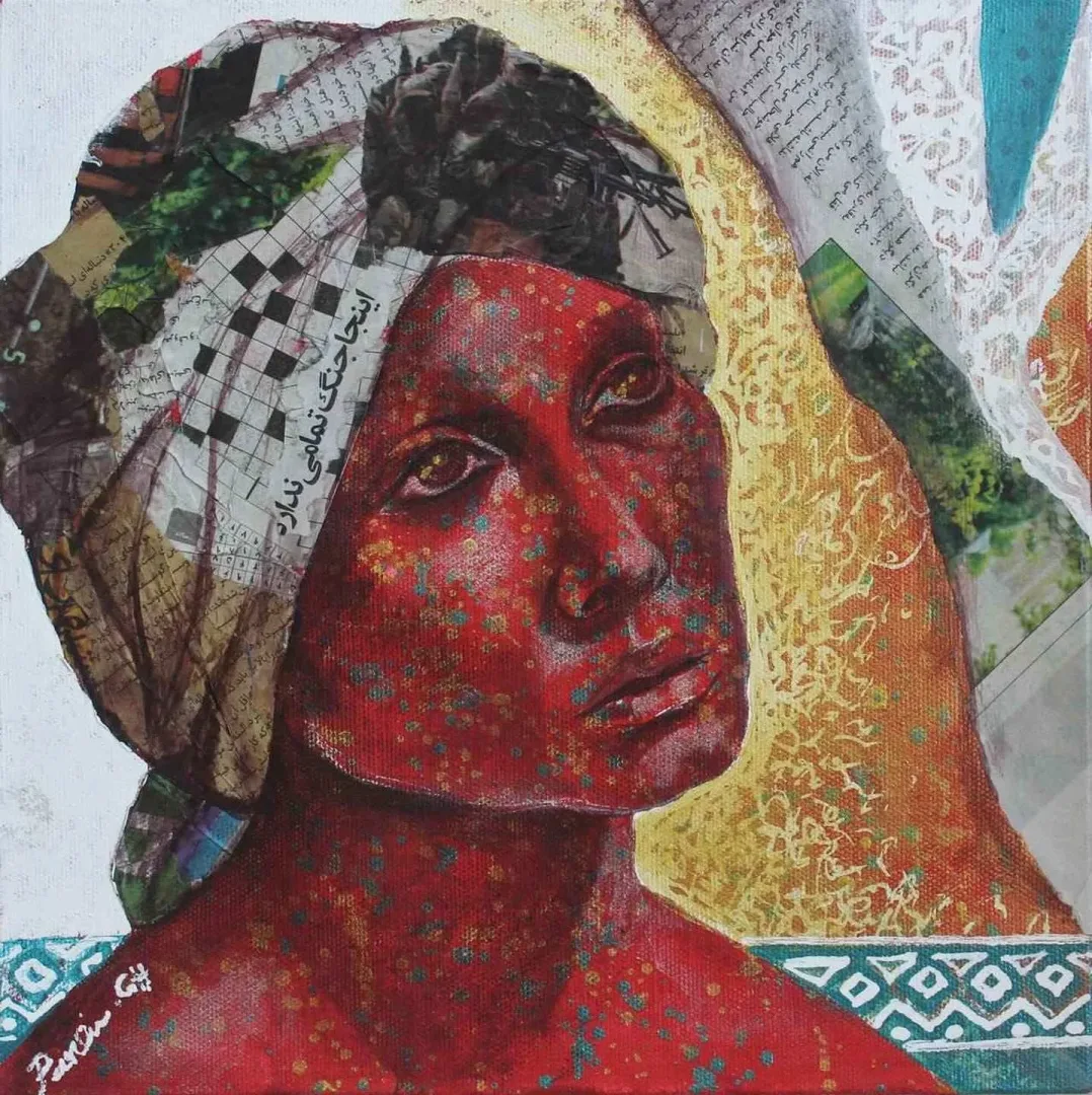 "Bekleyiş" eseri PARVİN GHORBANZADEH DİZAJİ tarafından 2017 yılında 25x25 cm ölçülerinde Tuval üzeri yağlı boya tekniği ile yapılmıştır.