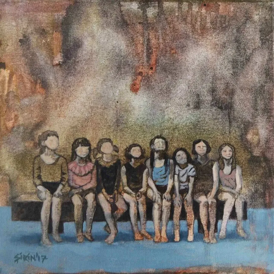 yakınlaştır "belki bir gün" eseri ŞİRİN YILMAZ tarafından 2017 yılında 25x25 cm ölçülerinde Tuval üzeri akrilik boya tekniği ile yapılmıştır.