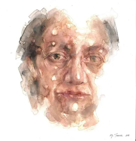 KÜBRA TÜRKEGÜL — “isimsiz”, 2017 "isimsiz" eseri KÜBRA TÜRKEGÜL tarafından 2017 yılında 25x25 cm ölçülerinde Kağıt üzeri karışık teknik tekniği ile yapılmıştır.