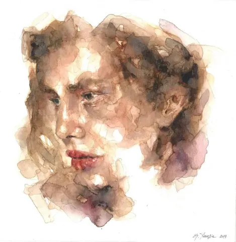 KÜBRA TÜRKEGÜL — “isimsiz”, 2017 "isimsiz" eseri KÜBRA TÜRKEGÜL tarafından 2017 yılında 25x25 cm ölçülerinde Kağıt üzeri karışık teknik tekniği ile yapılmıştır.