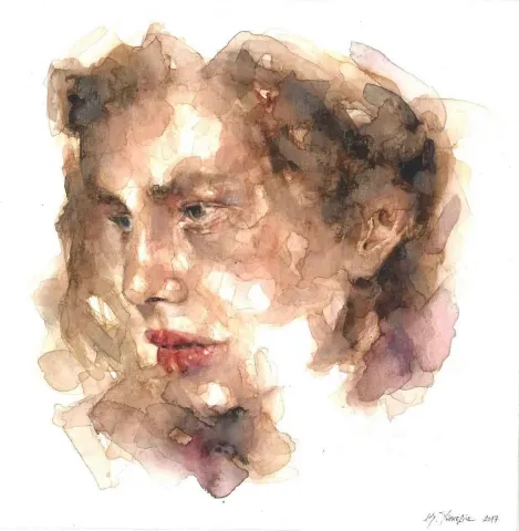 KÜBRA TÜRKEGÜL — “isimsiz”, 2017 "isimsiz" eseri KÜBRA TÜRKEGÜL tarafından 2017 yılında 25x25 cm ölçülerinde Kağıt üzeri karışık teknik tekniği ile yapılmıştır.