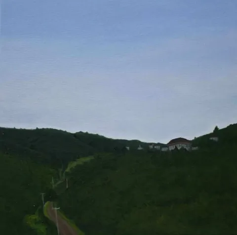 MEDİNE ÖZEN — “isimsiz”, 2017 "isimsiz" eseri MEDİNE ÖZEN tarafından 2017 yılında 25x25 cm ölçülerinde Tuval üzeri yağlı boya tekniği ile yapılmıştır.