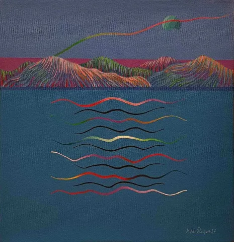 MEHMET ALİ DOĞAN — “isimsiz”, 2017 "isimsiz" eseri MEHMET ALİ DOĞAN tarafından 2017 yılında 25x25 cm ölçülerinde Tuval üzeri akrilik boya tekniği ile yapılmıştır.