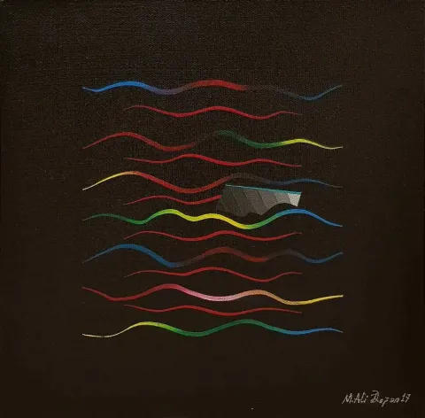 MEHMET ALİ DOĞAN — “isimsiz”, 2017 "isimsiz" eseri MEHMET ALİ DOĞAN tarafından 2017 yılında 25x25 cm ölçülerinde Tuval üzeri akrilik boya tekniği ile yapılmıştır.