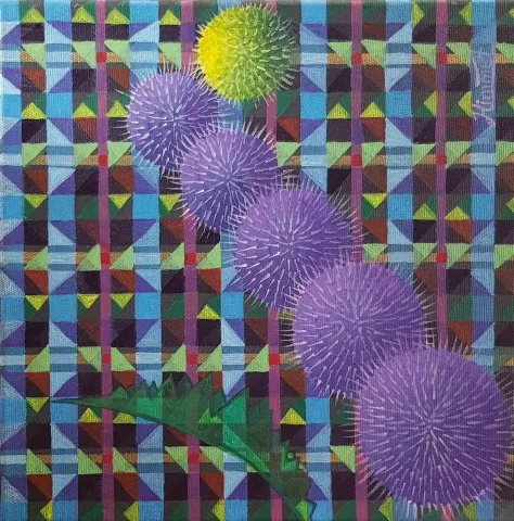 HİMMET GÜMRAH — “isimsiz”, 2017 "isimsiz" eseri HİMMET GÜMRAH tarafından 2017 yılında 25x25 cm ölçülerinde Tuval üzeri yağlı boya tekniği ile yapılmıştır.