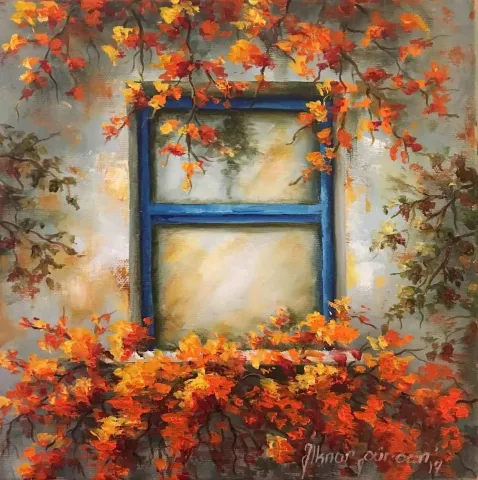 İLKNUR GÜRCAN — “isimsiz”, 2017 "isimsiz" eseri İLKNUR GÜRCAN tarafından 2017 yılında 25x25 cm ölçülerinde Tuval üzeri yağlı boya tekniği ile yapılmıştır.