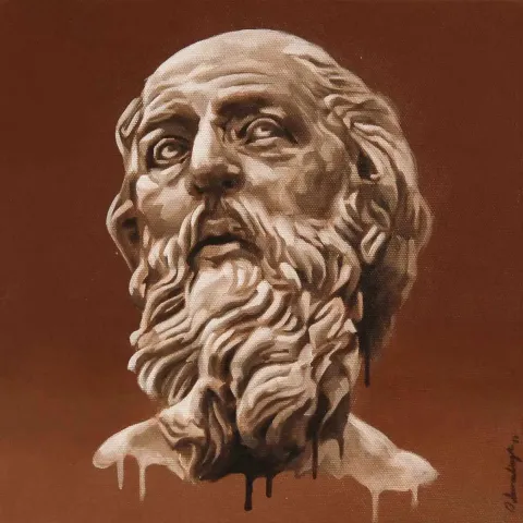 "isimsiz" eseri ONUR KARAALİOĞLU tarafından 2017 yılında 25x25 cm ölçülerinde Tuval üzeri yağlı boya tekniği ile yapılmıştır.