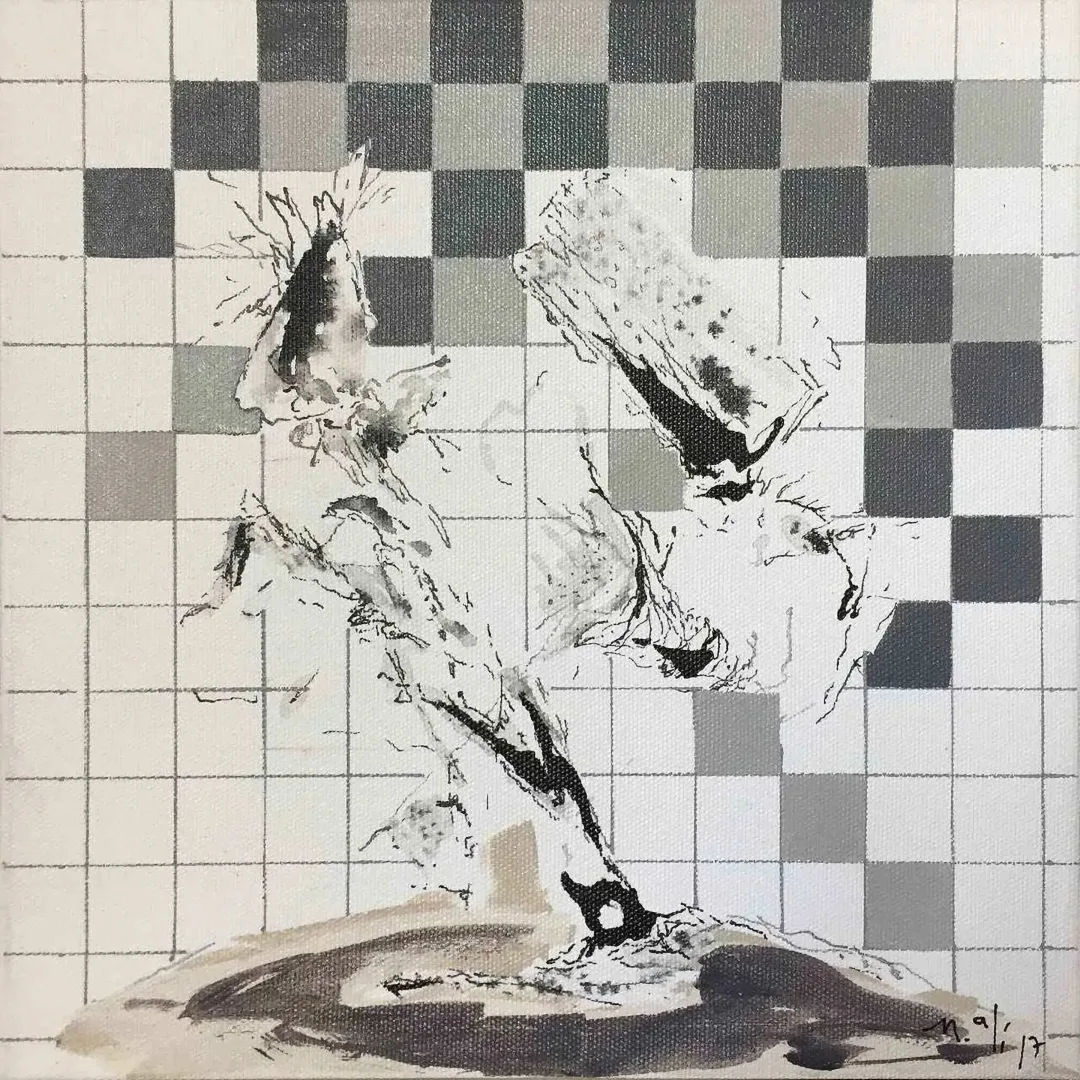 yakınlaştır "Layers" eseri MUHAMMET ALİ ÇAKIR tarafından 2017 yılında 25x25 cm ölçülerinde Tuval üzeri yağlı boya tekniği ile yapılmıştır.